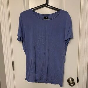 H & M | blue short sleeve